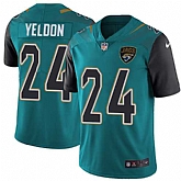 Nike Jacksonville Jaguars #24 T.J. Yeldon Teal Green Team Color NFL Vapor Untouchable Limited Jersey,baseball caps,new era cap wholesale,wholesale hats